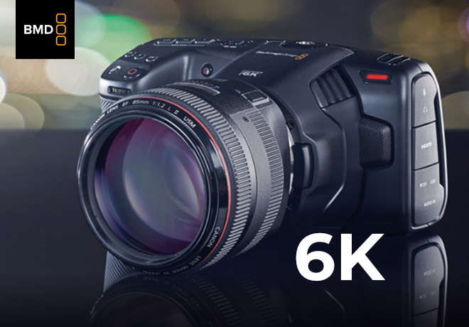 New Blackmagic Pocket Cinema Camera 6K