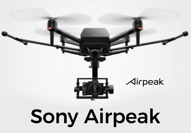 The new Sony Airpeak Drone