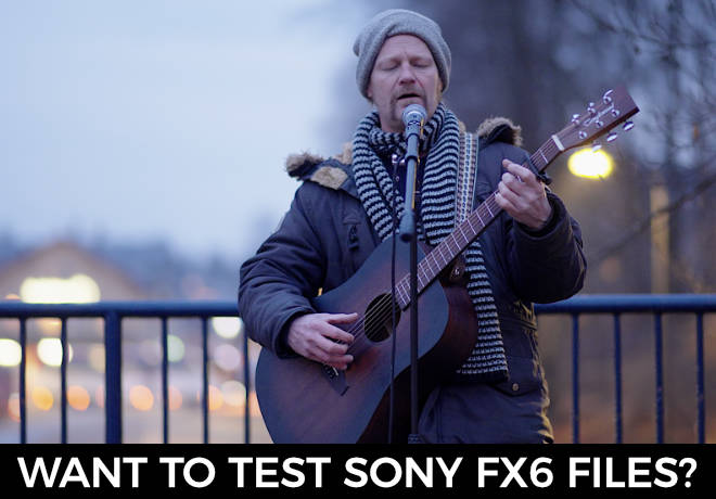 Sony FX6 testfiles for download